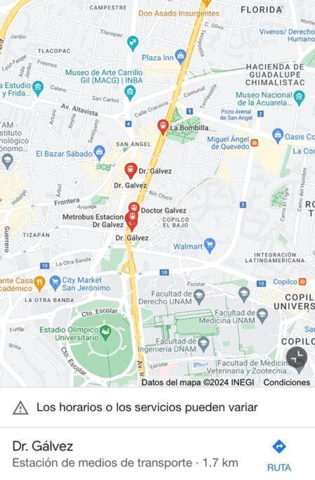 Hermoso Apartamento En San Angel, Cdmx México DF Exterior foto